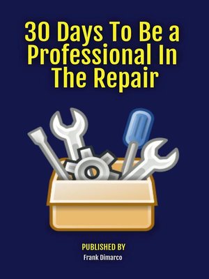 30 Days to Be a Professional In the Repair - ebook